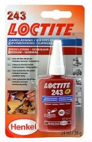 Loctite 243 skruesikring Medium (24ml)